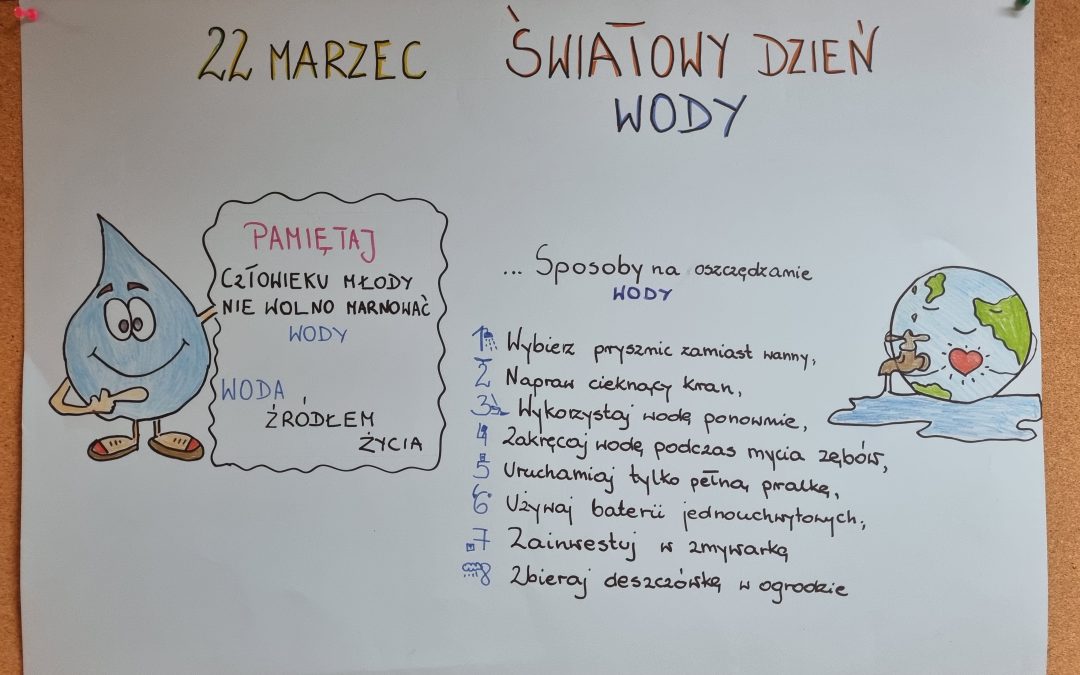 Internatowy Dzień Wody 22.03!